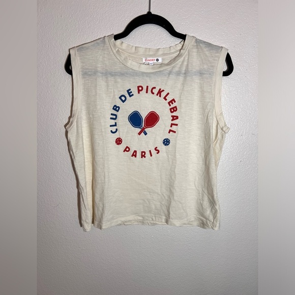 Sundry “Club de Pickleball Paris” Muscle Tank – Size S - Picture 1 of 3